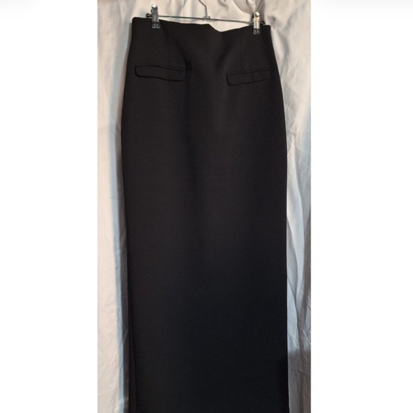 Zara Long Maxi Pencil Skirt — Black (US M) - Picture 1 of 4